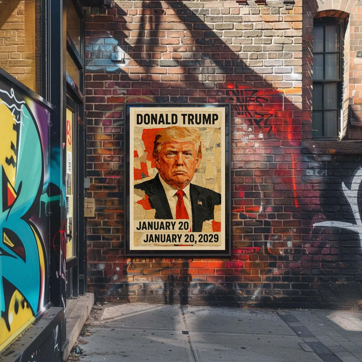 Donald Trump Vision of Tomorrow Poster