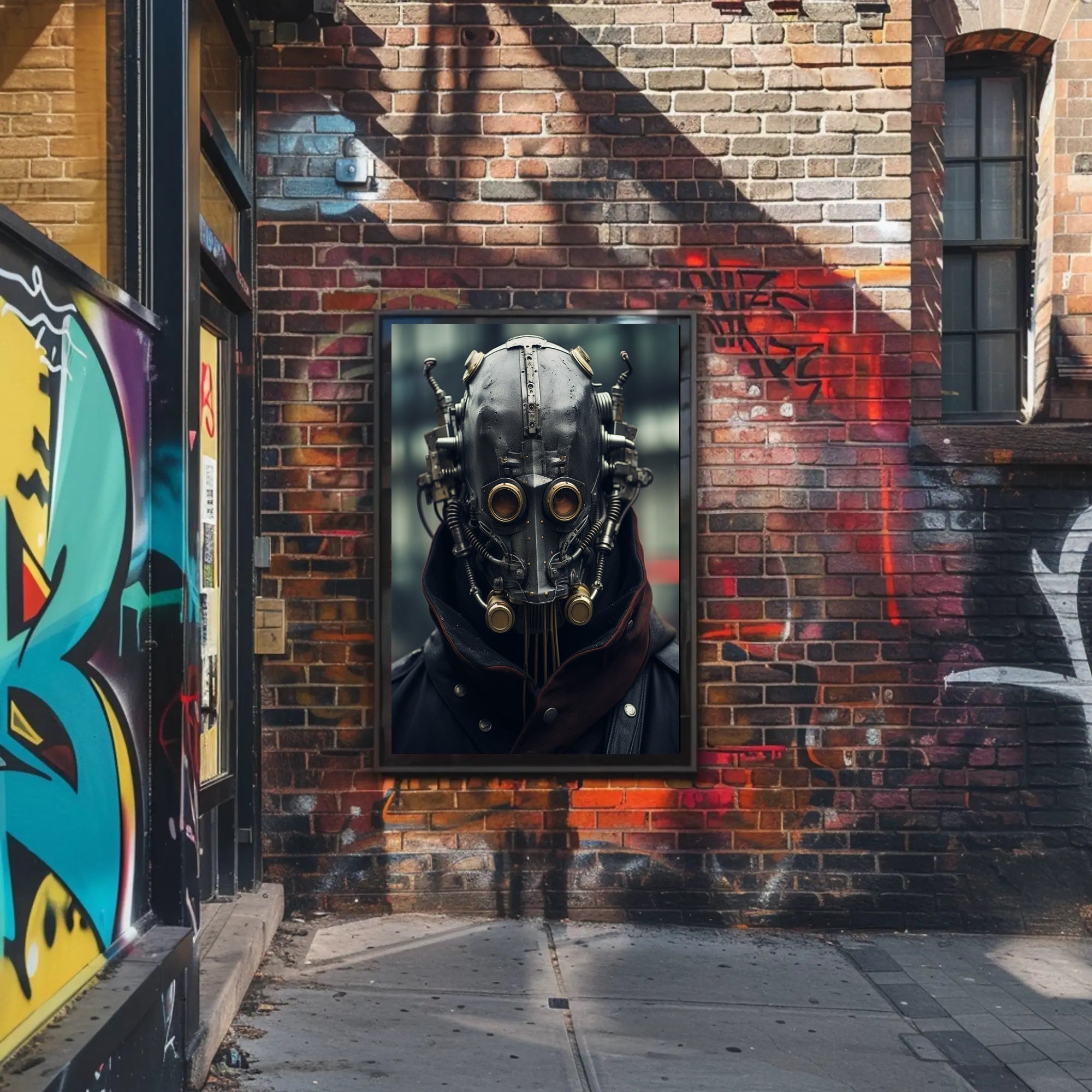 Steampunk Sentinel Poster PosterGoat