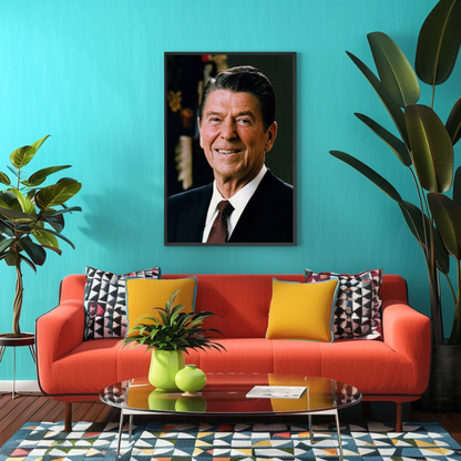 Ronald Reagan 40th President Of The United States Photo