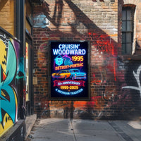 Cruisin Woodward Classic Car Poster