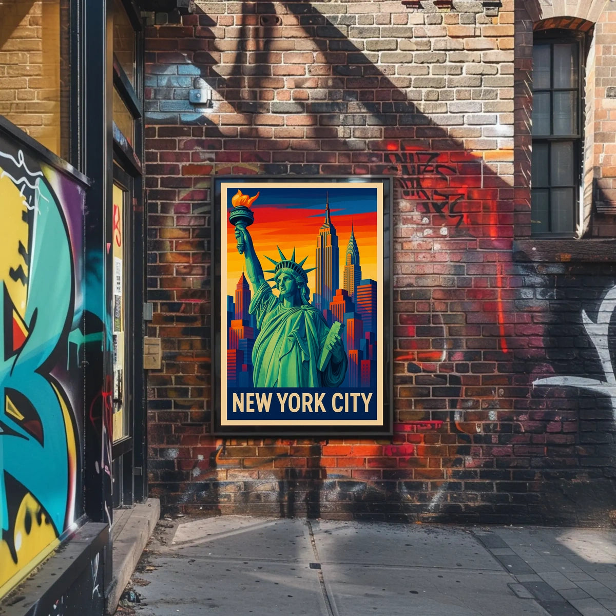 New York City Skyline Poster