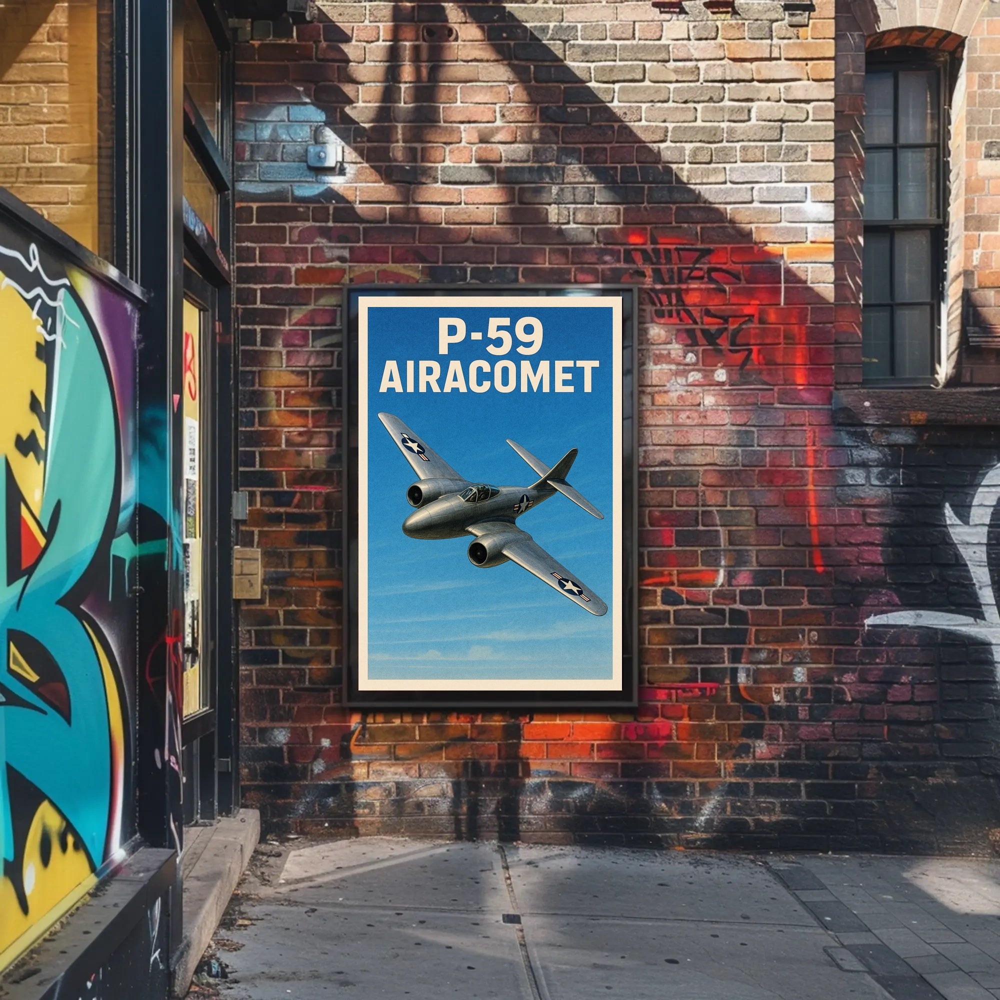P-59 Airacomet Poster PosterGoat