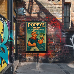 Popeye 1929 Art Poster POP-122