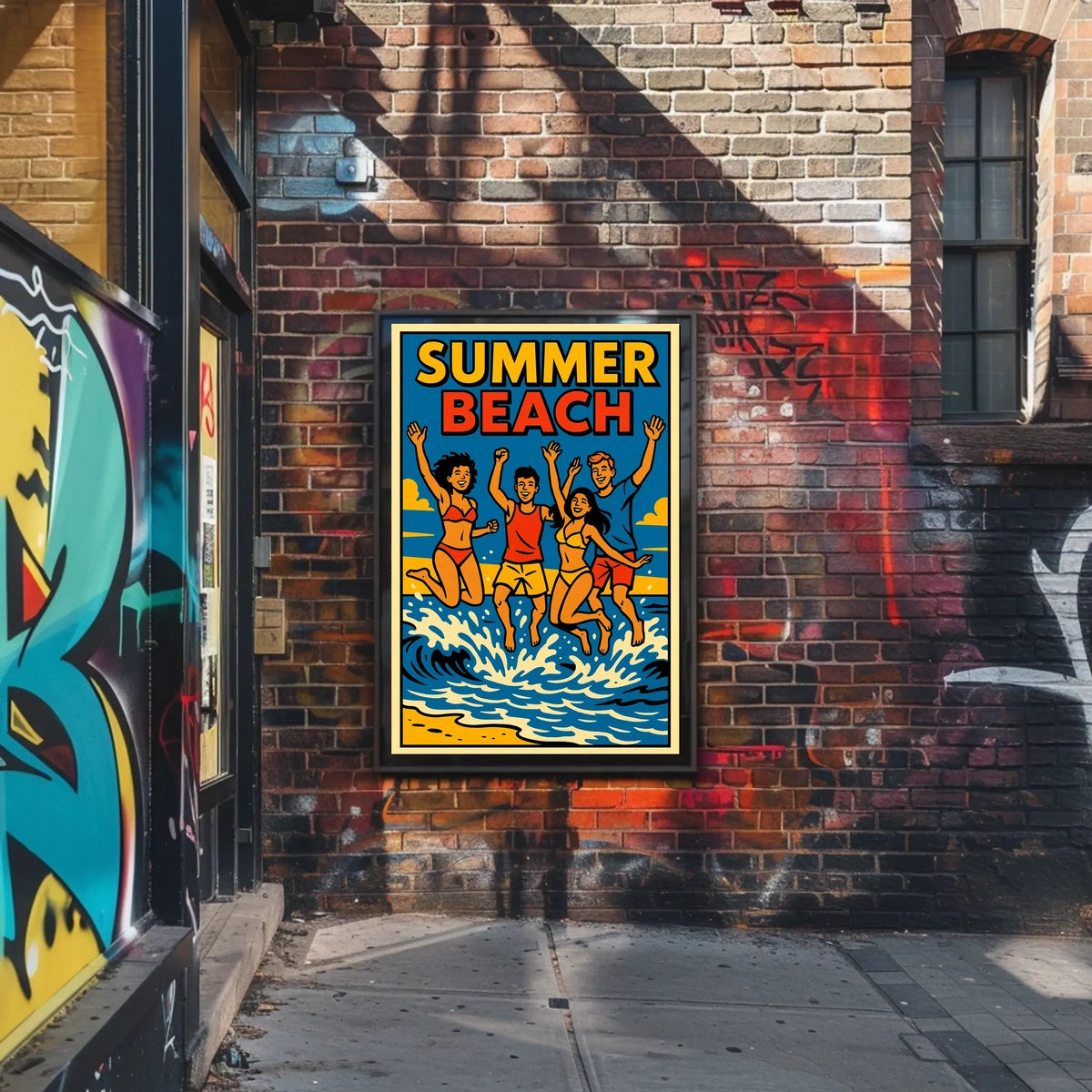 Summer Beach Fun Poster