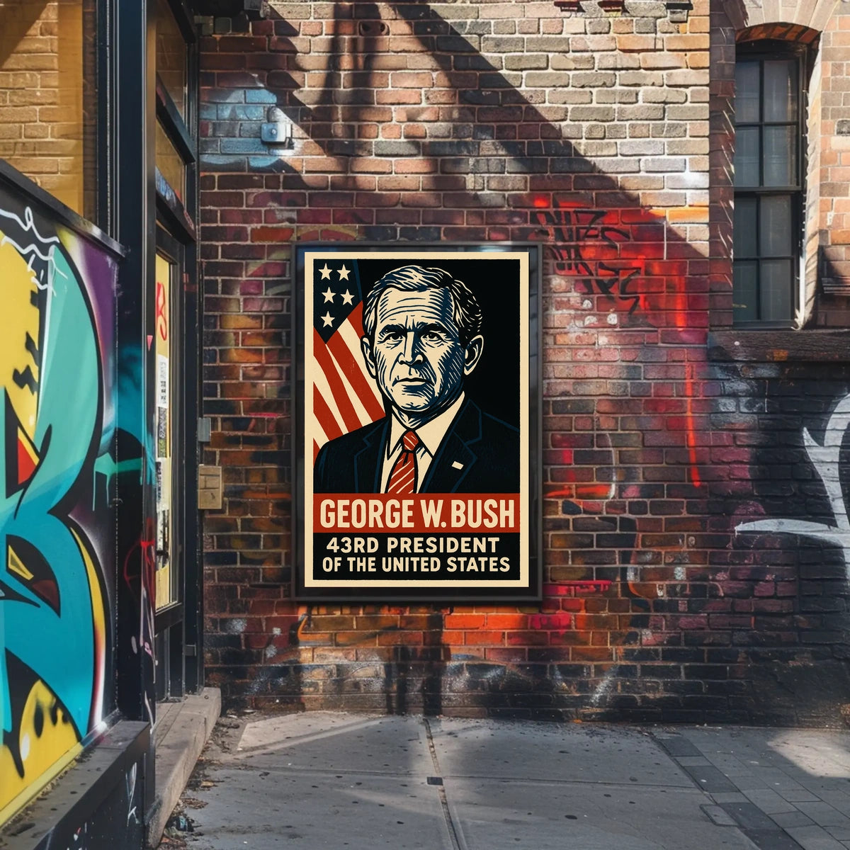 George W. Bush 43Rd President Poster
