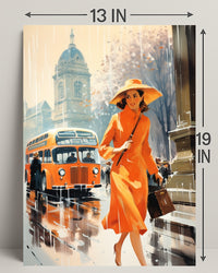 Autumn In The City Poster PosterGoat