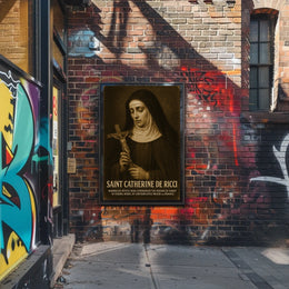 Saint Catherine De Ricci Poster