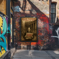 Black Tuesday Wall Art Historical or Presidential Poster