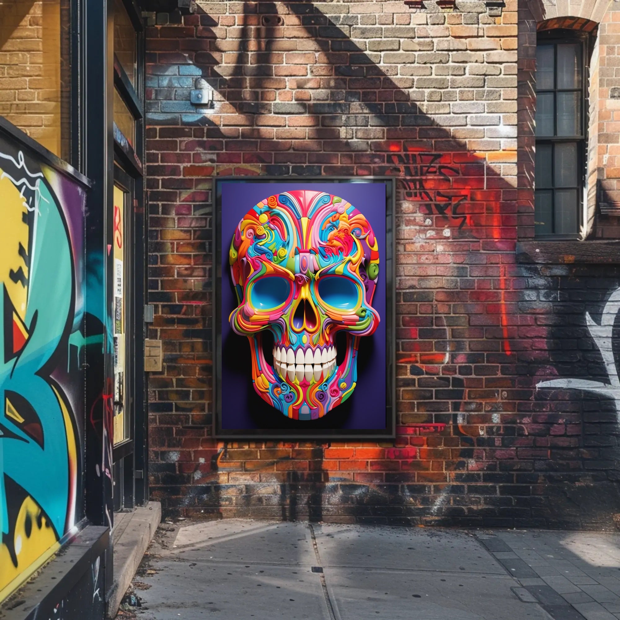 Day of the Dead Cultural Heritage Poster Wall Art