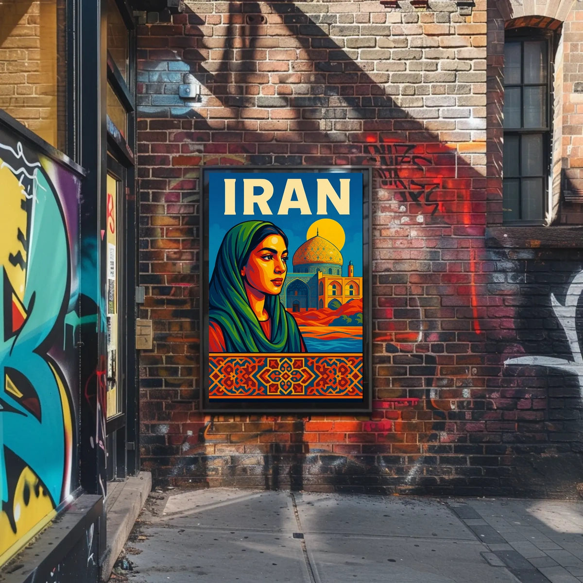 Iran A Cultural Tapestry Poster