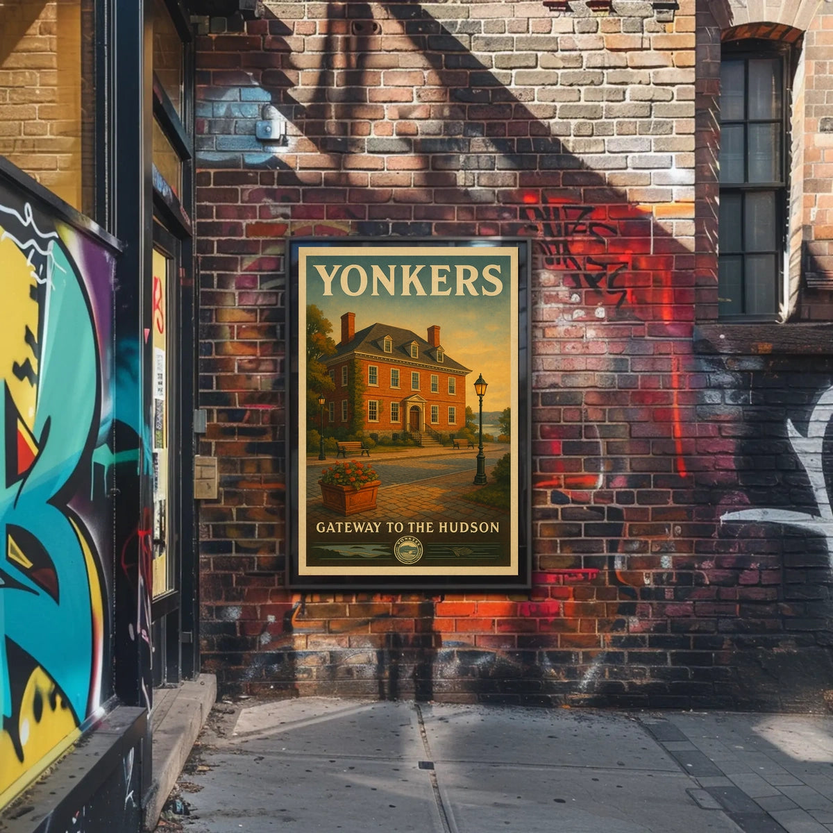 Yonkers Gateway to the Hudson Poster