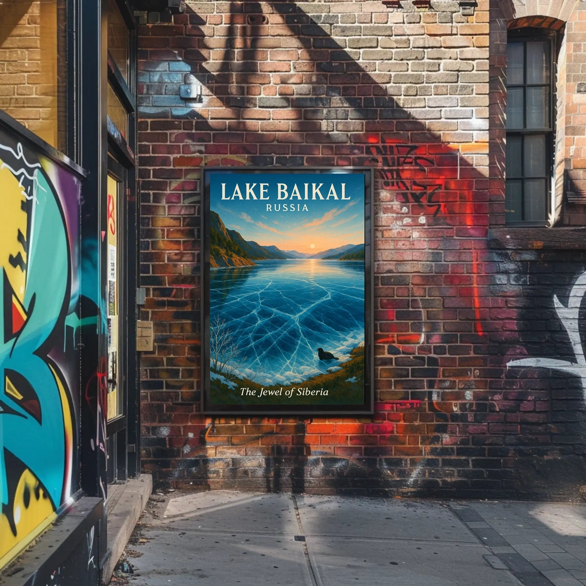 Lake Baikal The Jewel of Siberia Poster