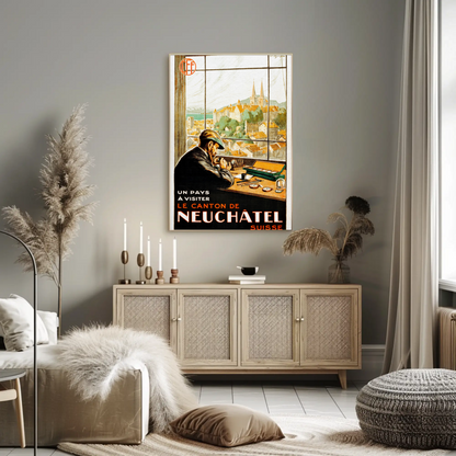 Neuchâtel - A Country to Visit Poster
