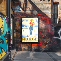 Norge Skisportens Hjemland Poster