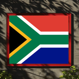 South Africa Flag Poster