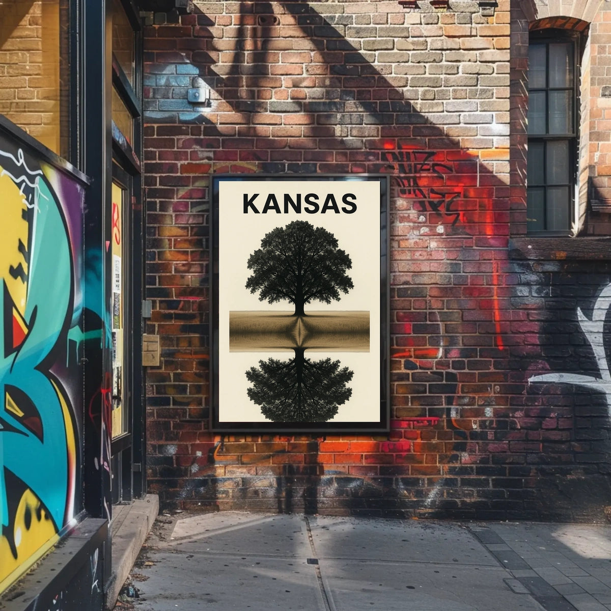 Kansas Reflection Poster