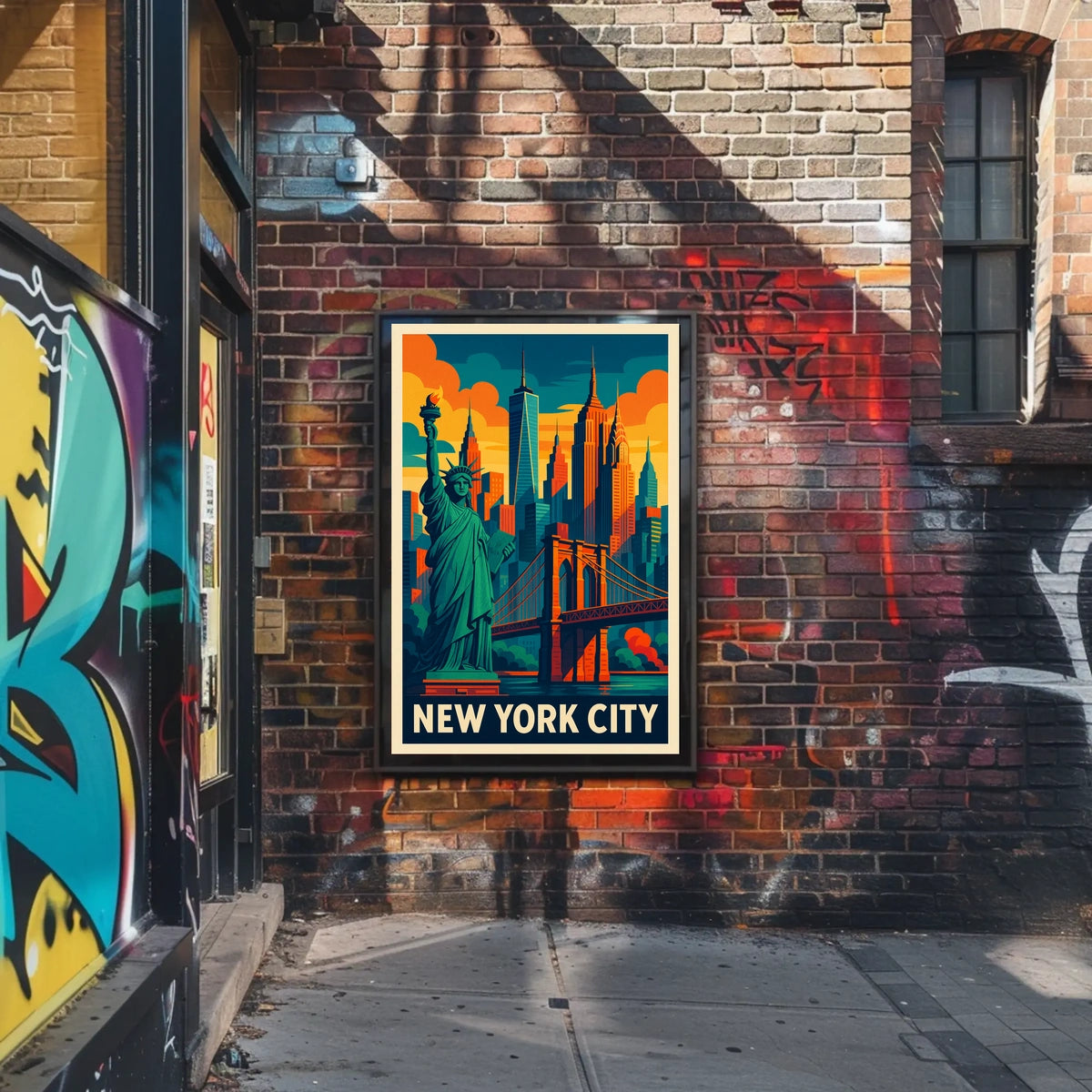 New York City Skyline Poster