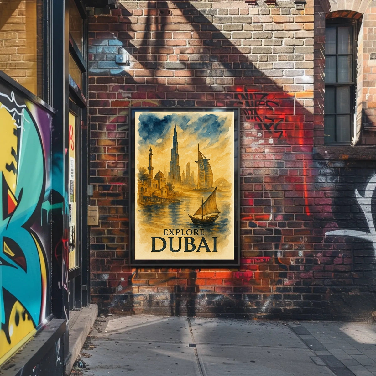 Discover the Wonders of Dubai Poster