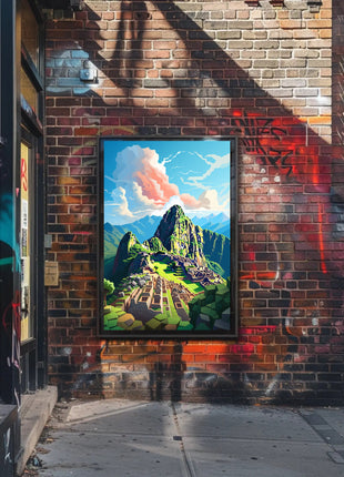 Machu Picchu Adventure Awaits Cultural or Heritage Poster