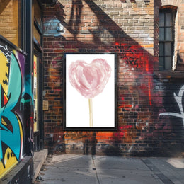 Heart of Sweetness Poster Romantic Wall Art Print