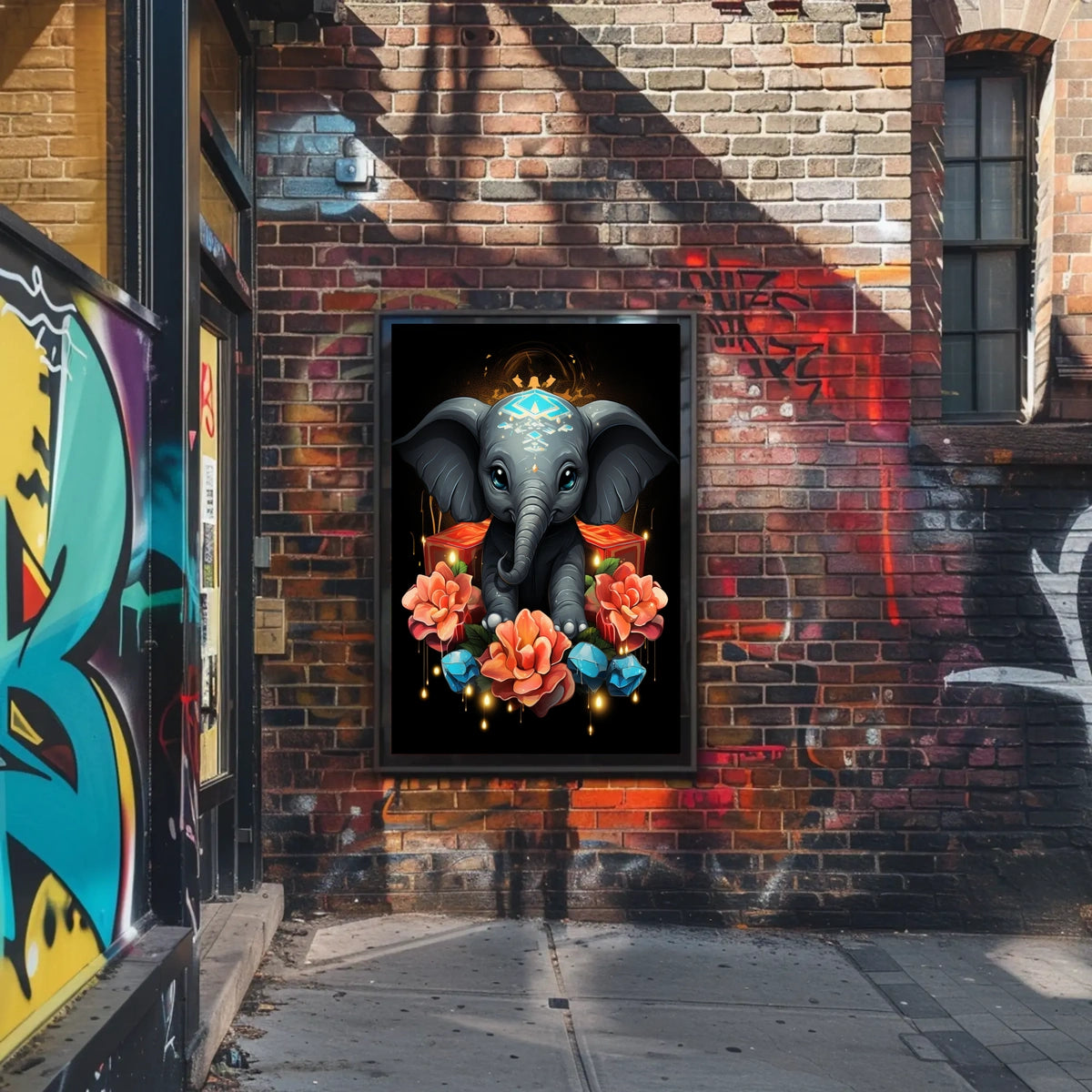 Enchanted Elephant Poster