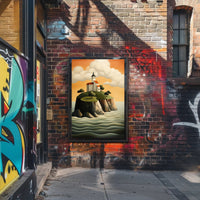 Tranquil Island Sanctuary Poster PosterGoat