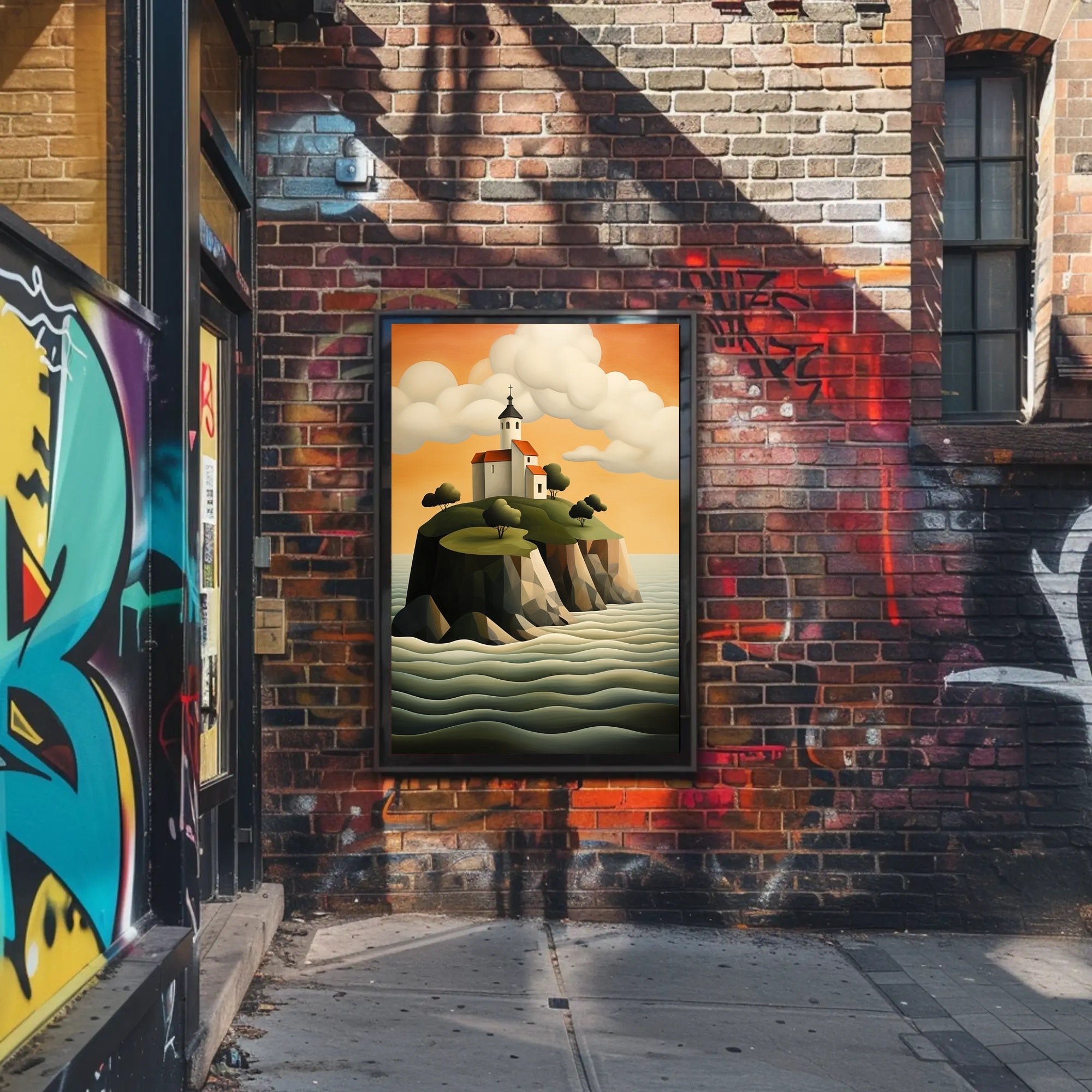 Tranquil Island Sanctuary Poster PosterGoat