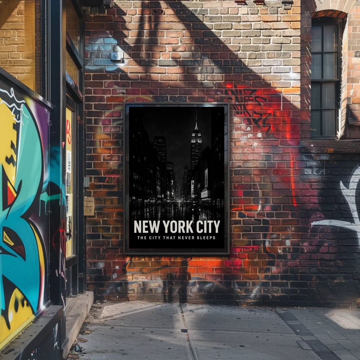 New York City The City That Never Sleeps Poster