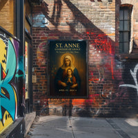 St. Anne Devotional Masterpiece: Cultural or Heritage Poster PosterGoat