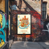 Chester Travel Poster: British Railways Vintage Adventure PosterGoat