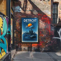 Detroit The Dream Engine Poster