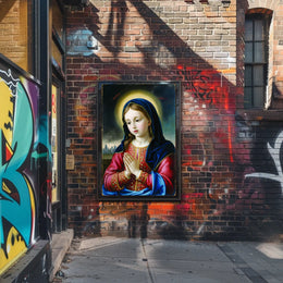 The Praying Saint Poster