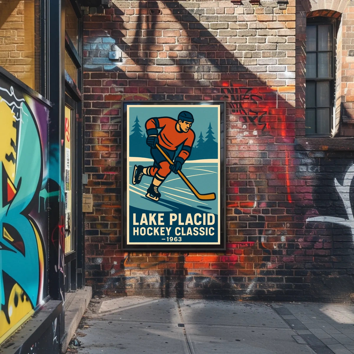 Lake Placid Hockey Classic Poster