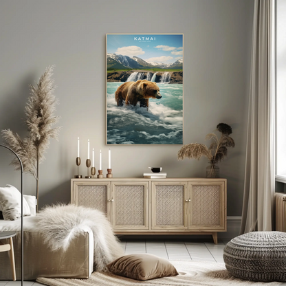 Katmai National Park Poster
