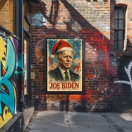 Joe Biden 46th President of the United States Christmas SeriesPoster