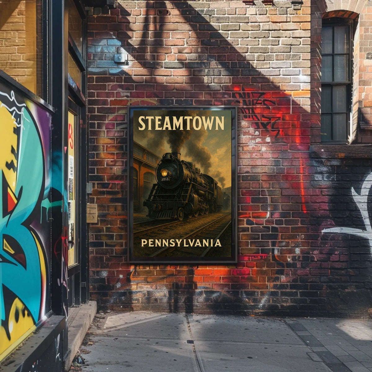 Steamtown Pennsylvania Poster