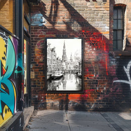 Tranquil Canal Scene Poster