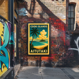 Aitutaki Paradise Poster