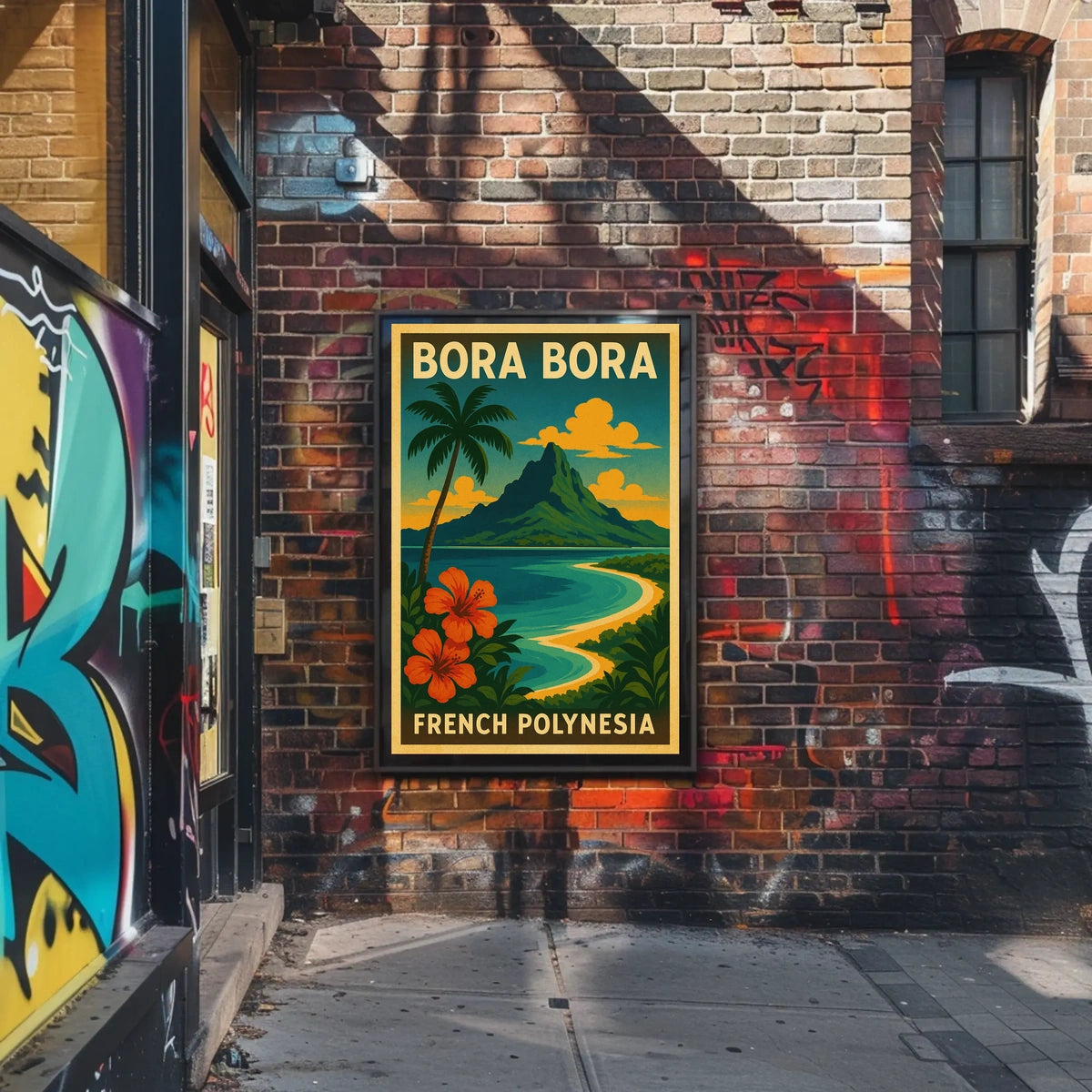 Bora Bora Tropical Paradise Poster