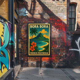 Bora Bora Tropical Paradise Poster