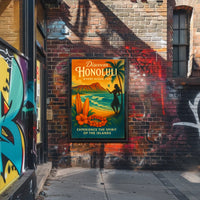 Discover Honolulu Experience The Poster