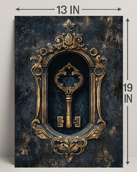 The Ornate Key Poster