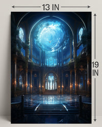 Enchanted Aquatic Hall Poster