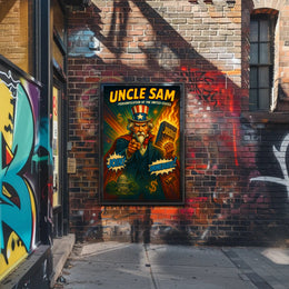 Uncle Sam – Personification of the United States Poster PosterGoat