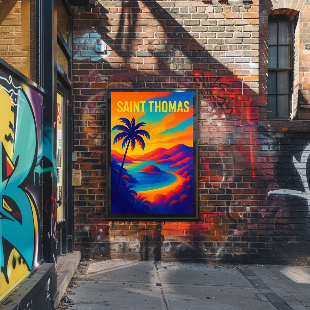 Saint Thomas Tropical Getaway Poster