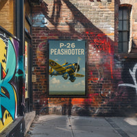 P-26 Peashooter Poster