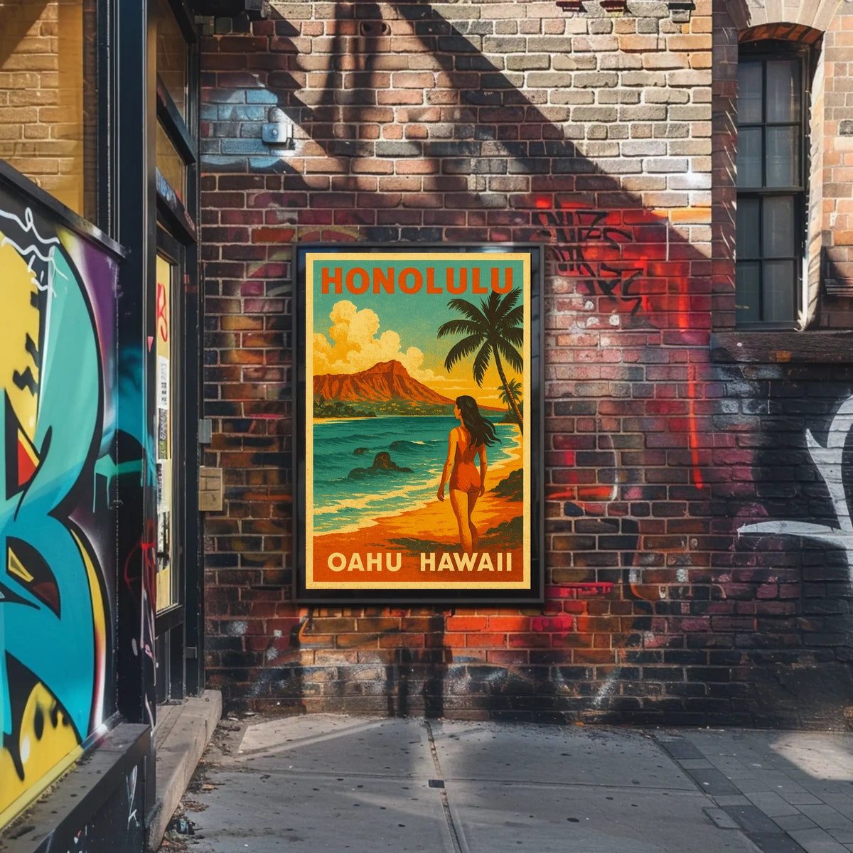 Escape to Oahu Poster