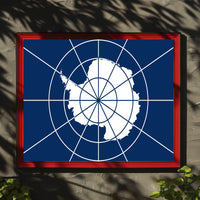 Antarctica Flag Poster
