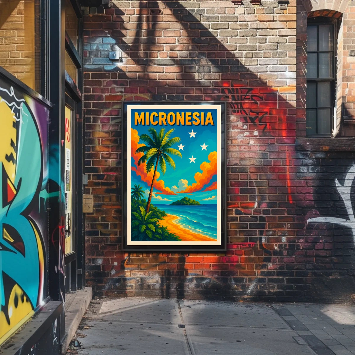 Micronesia Paradise Poster