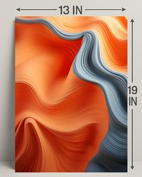 Flowing Colors Poster PosterGoat